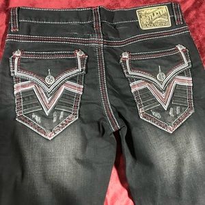 NWT Men’s Affliction Jeans Size 32 X 32 Black ACE